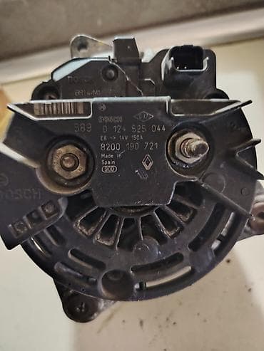 renault duster: Məhsul: Bosch avtomobil generatoru (alternator) Texniki göstəricilər — 3