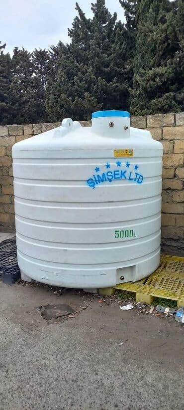 nerjavik cen: Bak, Plastik, 5000 l, Yeni, Pulsuz çatdırılma — 1