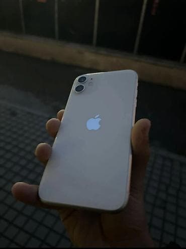 IPhone 11, 128 GB, Ağ, Face ID