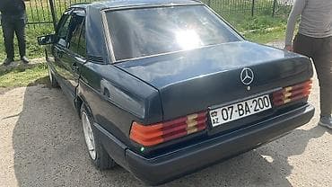 disk ve tekerler type 1: Mercedes-Benz 190 (W201) sedan - Kuzov: qara rəng, klassik 190 — 10