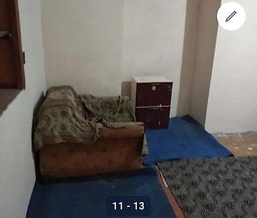 1 otaqli ucuz menzil: 1 otaqlı kiçik ev/otaq icarəyə təklif olunur Plan və sahə: - 1 otaq — 7