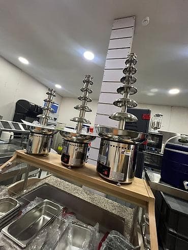 Paslanmayan poladdan hazırlanmış şokolad fəvvarəsi - 4–7 mərtəbəli — 4