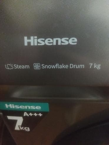 pad 7: Paltaryuyan maşın Hisense, 7 kq, Avtomat, Qurutma var — 1