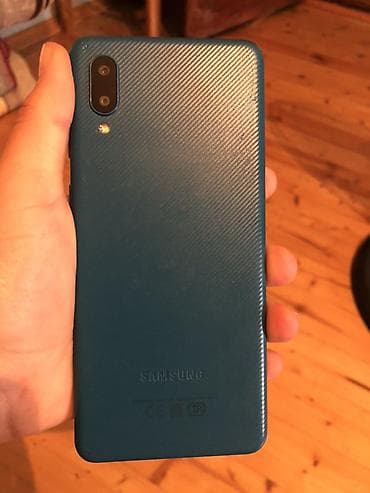 mobile phone: Samsung Galaxy A02, 32 GB, rəng - Mavi — 2