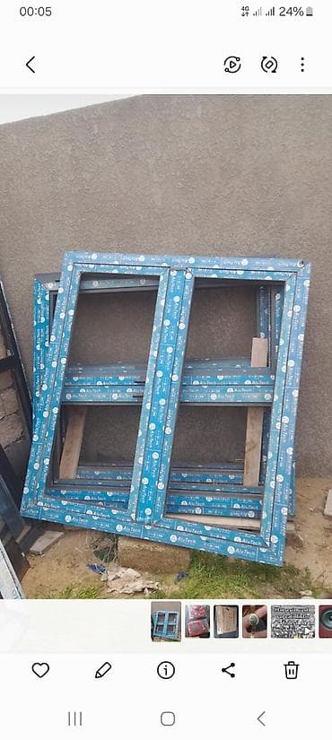 plastik boru utu: PVC pəncərə çərçivələri - Marka/profil: AluTech PVC profil (üzərində — 1