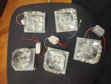 lan: Led spot işıqlar satılır, işlənmişdir, 5 ədəddir. Üstündə əlavə — 6