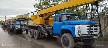 ZIL əsaslı avtokran - Şassi: ZIL yük maşını, 6x4 təkər formulu - Üst