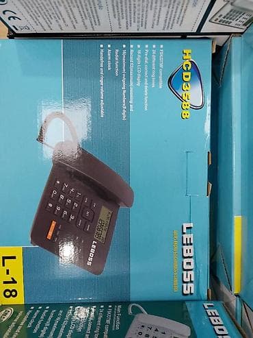 Stasionar telefon Simli, Yeni, Pulsuz çatdırılma, Ödənişli çatdırılma, Rayonlara çatdırılma