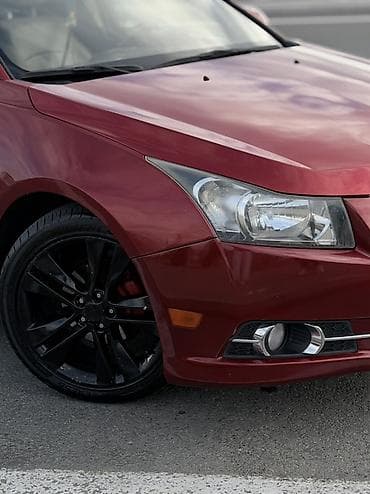 elden ele kredit masinlar: Chevrolet Cruze LTZ sedan - Korpus: 4 qapılı sedan, qırmızı rəng - — 10