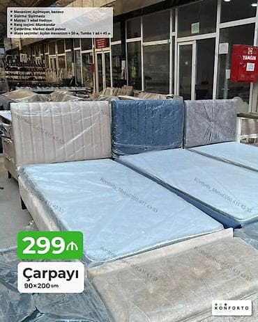 intex matras: Çarpayı – 90×200 sm • Mexanizm: Açılmayan, bazasız • Sıyırma — 1