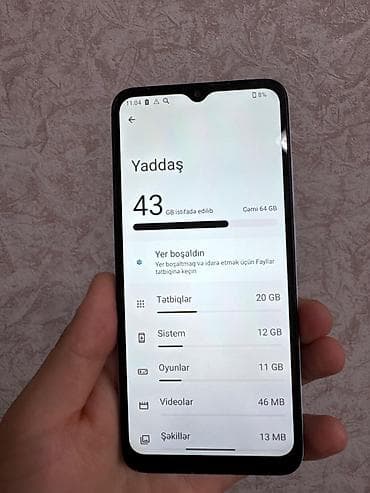 data modem sim card: Redmi A2+, 64 GB, rəng - Mavi, Zəmanət, Düyməli, Sensor — 10