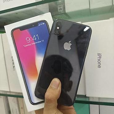 honor 7a ekran: IPhone X, Space Gray, Face ID — 1