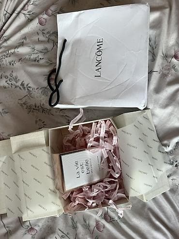 qadın çəkmə: Yenidir hədiyyə alınıb istifadə etmədiyim üçüm satıram Lancôme La Vie — 3