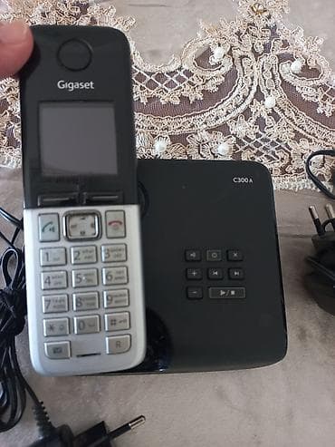 Stasionar telefon Gigaset, Simsiz, İşlənmiş, Pulsuz çatdırılma — 4
