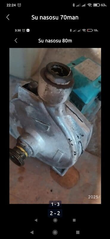 бак для воды в квартиру: Nasos, Ev üçün (məişət), quraşdırılma Səthi — 2