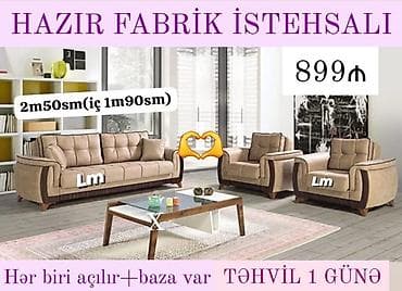 plastik stol stul: Диван, 2 кресла — 1