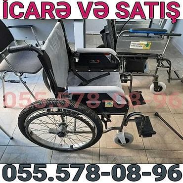 İcarə və satış üçün əlil arabaları Məhsul təsviri: - Mexaniki əlil