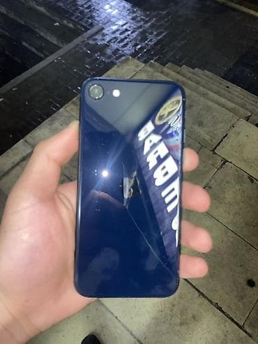 iphone 7 plus qiymetleri: IPhone SE 2022, Göy, Barmaq izi — 1