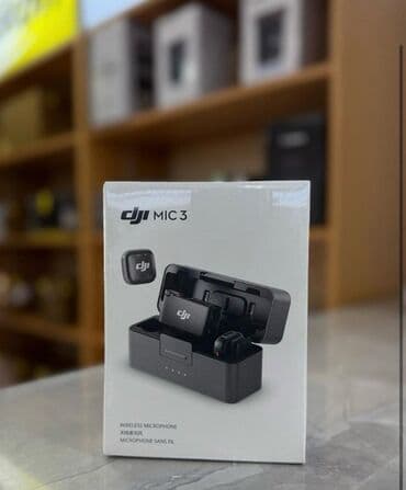 mini radio: DJI mic 3. ⚜️BÜTÜN MALLAR YENIDIR!!!⚜️ Ünvan 28 May ➡️Yalniz Bizde — 2