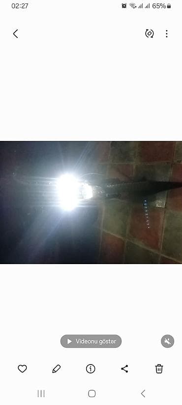 LED ön faralı velosiped işıqlandırma sistemi - Güclü ağ LED ön fara