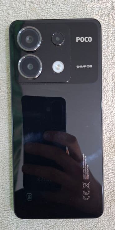 Poco X6, 256 GB, rəng - Qara, Sensor