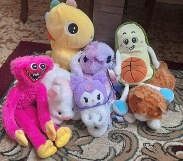 uşaq sintezatoru: Oyuncaq dəsti – hamısı bir yerdə - Yumşaq plyuş oyuncaq paketi — 1