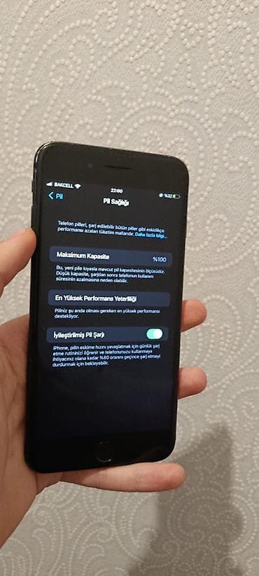 mini bar: IPhone 7 Plus, 128 GB, Jet Black, Barmaq izi — 3