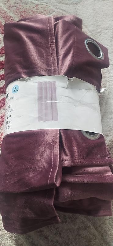 karniz modelleri: Pepco Home pərdə dəsti – halqalı (ringtop) model - Ölçü: hər pərdə — 1