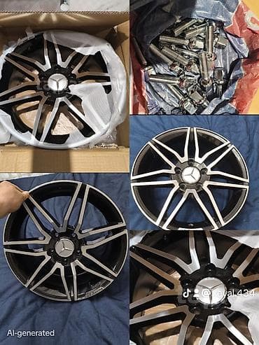 teker 215 55 16: Disk Mercedes-Benz R 19, 5 Boltlu — 10