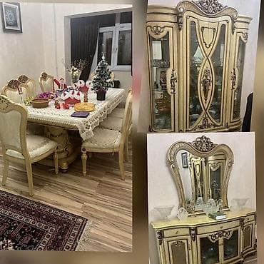 İşlənmiş, Komod, Masa və oturacaqlar, Servant