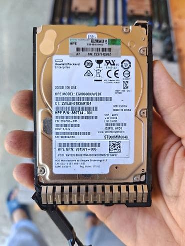 rtx 4070 super: HPE (Hewlett Packard Enterprise) 2.5" SAS server diskləri – 300GB, 10K — 2