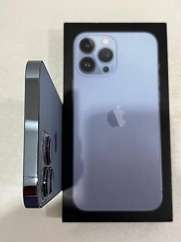ipad 6 plus: IPhone 13 Pro Max, 512 GB, Sierra Blue, Zəmanət, Kredit, Simsiz şarj — 4