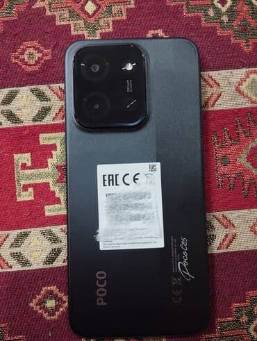 сотовый телефон fly ff249 black: Poco C65, rəng - Qara, Sensor — 1