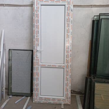 ucuz plastik qapi pencere: Plastik Qapı 73x200 130 man — 2