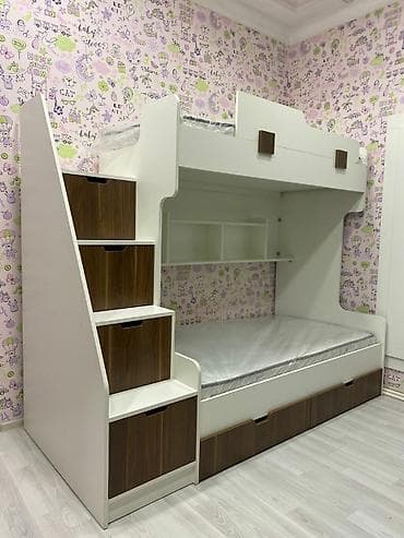 mebel moyka: Oğlan və qız üçün, Yeni, Çarpayı, Matras ilə, Siyirməli — 1