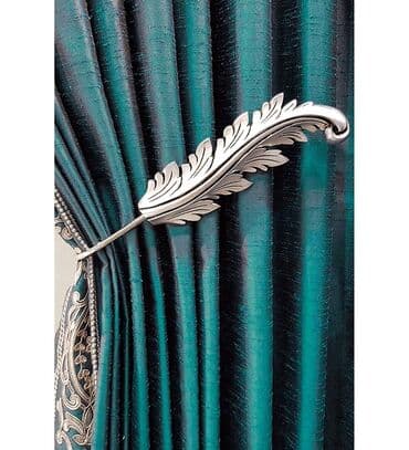 toxuma ipler: Pərdə üçün aksesuar dəsti - Bəzəkli pərdə tutacaqları: iki ədəd iplə — 4