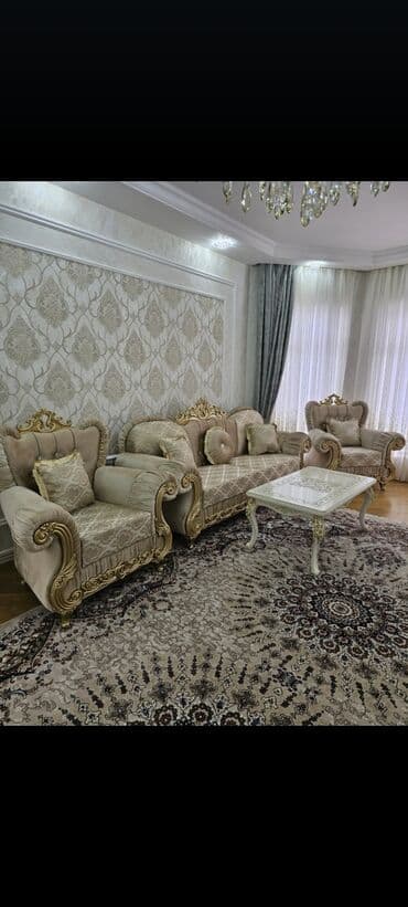 софа кровать: Künc divan, Qonaq otağı üçün, Parça, Bazalı, Açılan, Kitab — 16