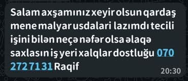 Inzibati heyət: Malyar ustaları üçün təcili iş təklifi. Təsvir: - Peşəkar boyama və — 1