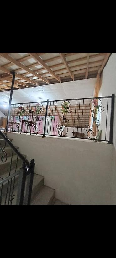 ev guzguleri: Dəmir barmaqlıqlar və məhəccərlər – pəncərə, balkon və pilləkənlər — 3