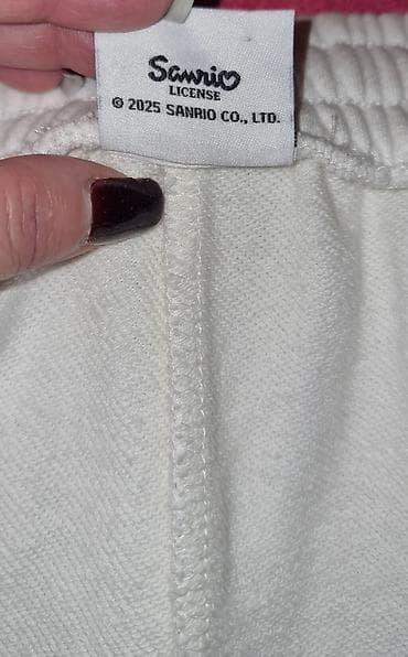 milli geyim uşaq: Uşaq/Gənc üçün iki hissəli idman dəsti - Rəng: süd-ağ - Üst — 5