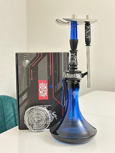 silikon ped: Premium qəlyan modelləri – orijinal qutuları və aksesuarları ilə 1) — 1