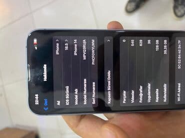 iphone 5 's: IPhone 14, 128 ГБ, Синий, Face ID — 2