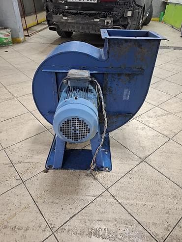 Ütülər və buxarlayıcılar: Sənaye tipli radial (salyangoz) ventilyator Texniki göstəricilər: - — 4