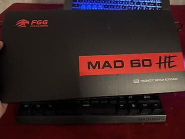 компьютер: FGG MADLIONS MAD 60 HE – maqnit açarlı 60% oyun klaviaturası - — 2