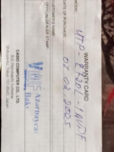 saat kisi: Qol saatı, Casio, rəng - Qara — 8