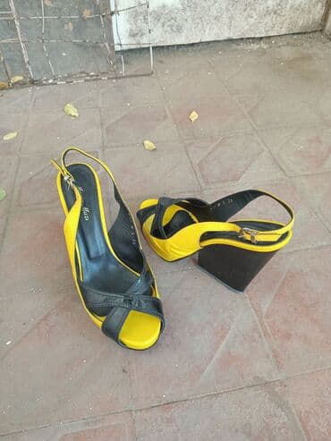 ayaq altinda mazol: Sabo, Ölçü: 38, rəng - Sarı, İşlənmiş — 1