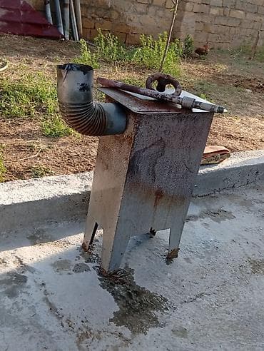 Metalkorpus sobası – qaz turbasi ilə işləyir qazın turbasida — 2