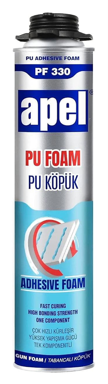 alcipan: APEL PF 330 PU Adhesive Foam – Tapançalı poliuretan yapışdırıcı köpük — 1