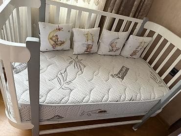 Oğlan və qız üçün, Yeni, Yumru, Beşik, Matras ilə, Yellənmə mexanizm ilə — 1
