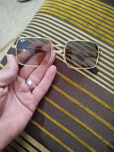 polaroid eynəklər: Model: Ray-Ban RB1969 914751 54□19 (Rectangle)Çərçivə: Parlaq qızılı — 3